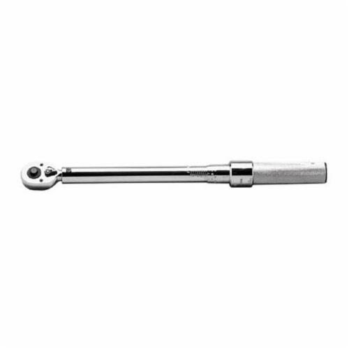 Wright Tool 3479 Micro Adjustable Torque Wrench, 3/8 in Drive, 150 to 1000 in-lb, Ratcheting Head, 5 in-lb Graduation, 15-3/4 in OAL