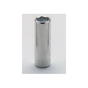 Wright Tool 3510 Deep Socket, Hand Socket Style, 3/8 in Drive, 5/16 in Socket, 6 Points