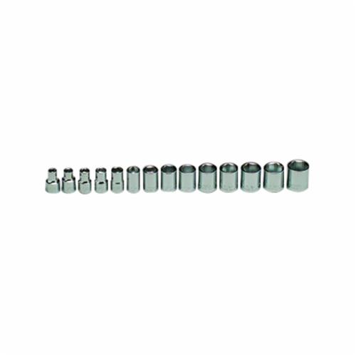 Wright Tool 354 Socket Set, Metric, 6 Points, 3/8 in Drive, 14 Pieces, Included Socket Size: 6 to 19 mm
