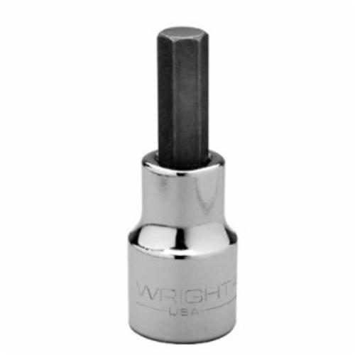 Wright Tool 3212 Shape IV Socket Driver Bit, 3/8 in Square Drive, 3/8 in, 1-1/4 in L Bit, ASME B107.110