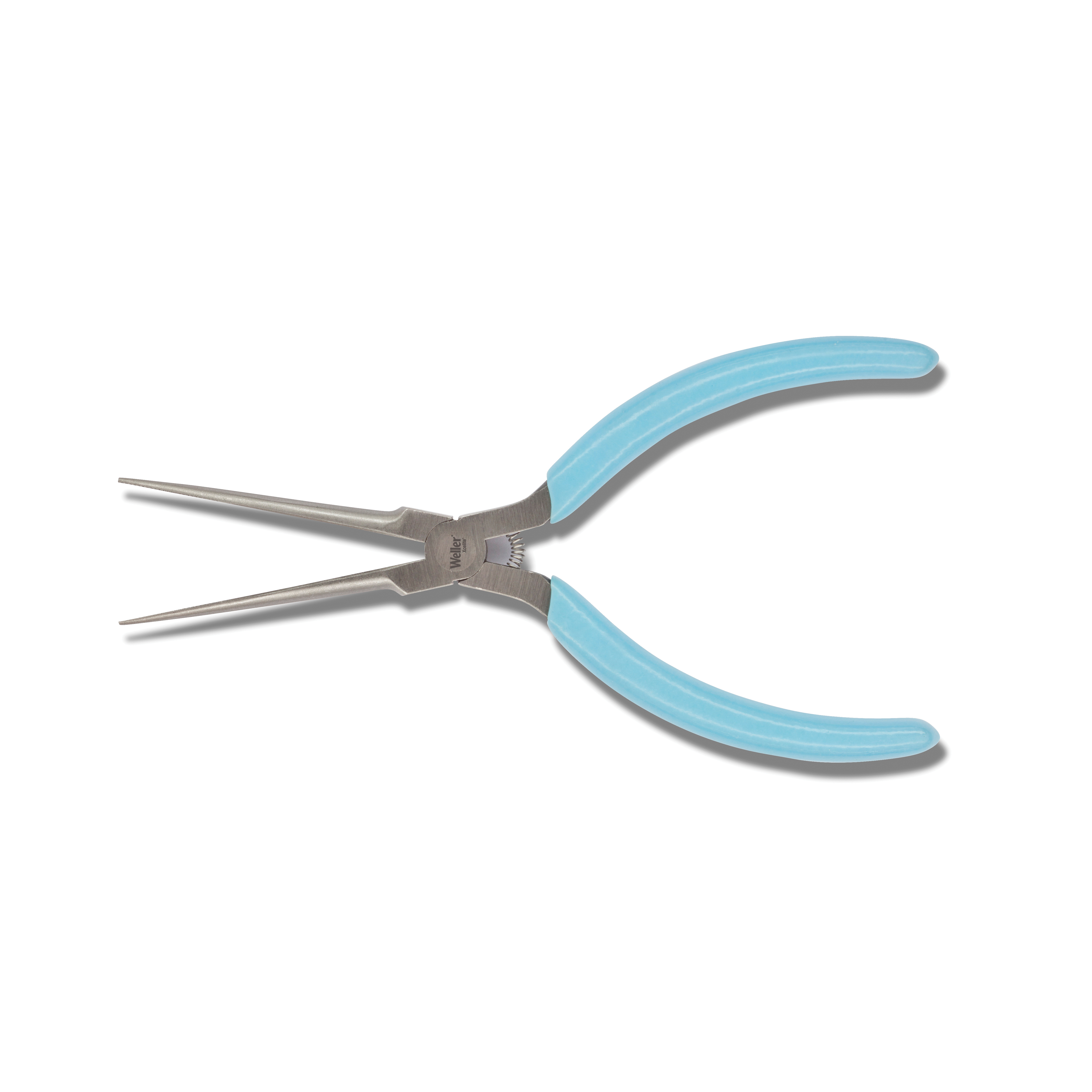 Weller&reg; 57CGV Standard Needle Nose Plier, 1-23/32 in L x 15/32 in W, Serrated Forged Alloy Steel Jaw, 1/16 in W Tip, 5-11/16 in OAL