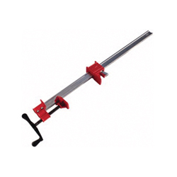 Bessey&reg; IBEAM72 Heavy Duty Bar Clamp, 72 in Clamping, 2 in D Throat, Crank Handle, Steel Bar